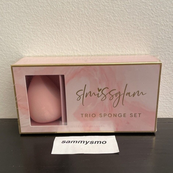 $5 SLMISSGLAM Trio Sponge Set Makeup Cosmetic Applicators Sponges 3p - Picture 1 of 3